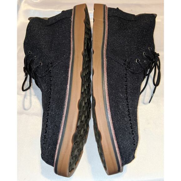 Toms Men's Chukka Boots Black Canvas Lace Up10012511 Size 13M - Picture 6 of 9